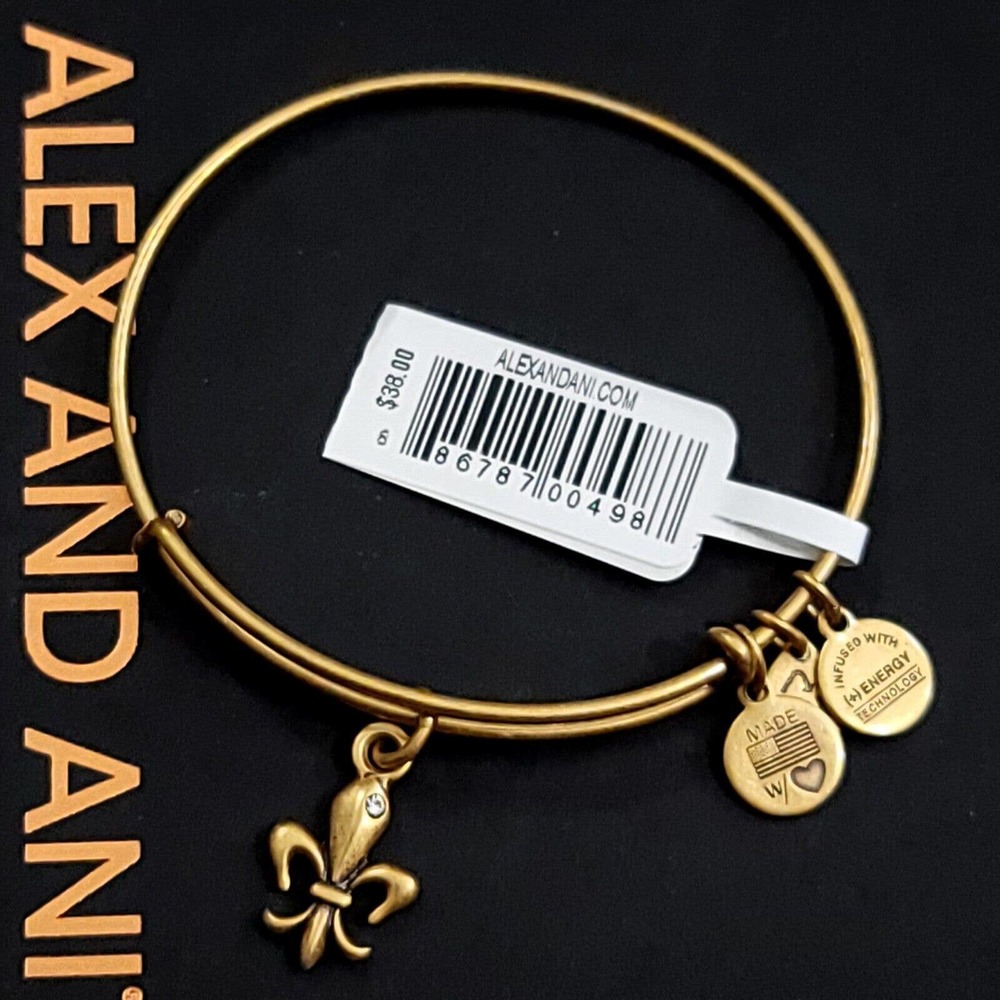 Alex And Ani French Royalty Charm Bracelet